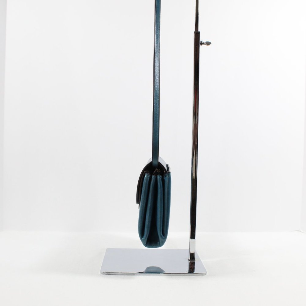 Tory Burch Miller Glazed Crossbody Wallet - Brisk Blue - Picture 2 of 10